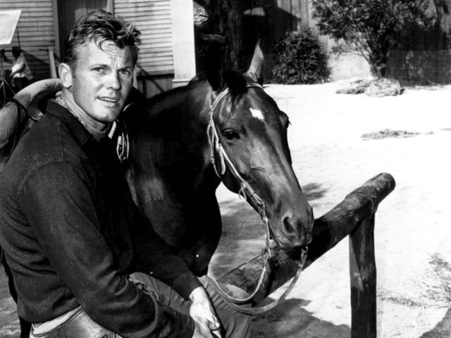 Herec Tab Hunter na zábere z roku 1967.