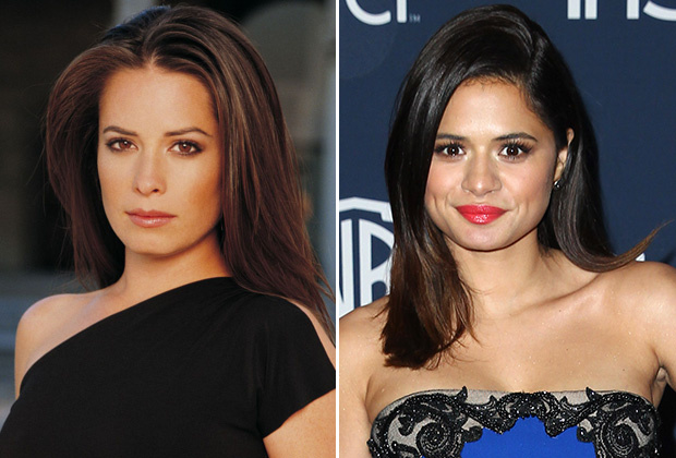 V pôvodom seriáli si strednú sestru Piper zahrala Holly Marie Combs (vľavo), v novom spracovaní jej úlohu preberie Melonie Diaz alias čarodejnica Mel.