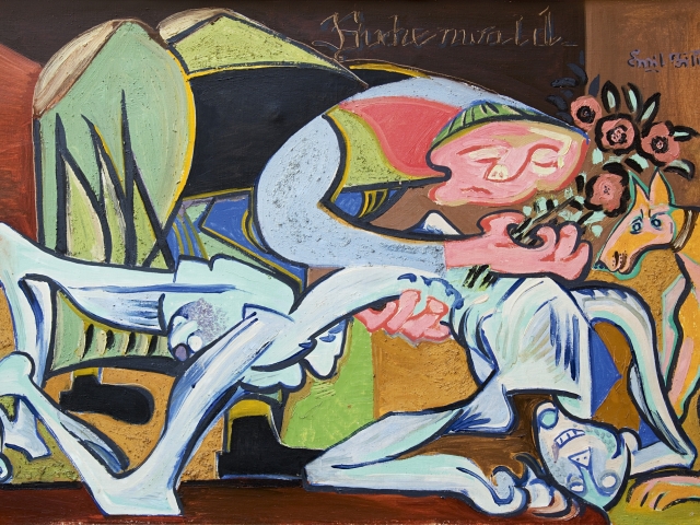 Emil Filla: Buchenwald, 1947