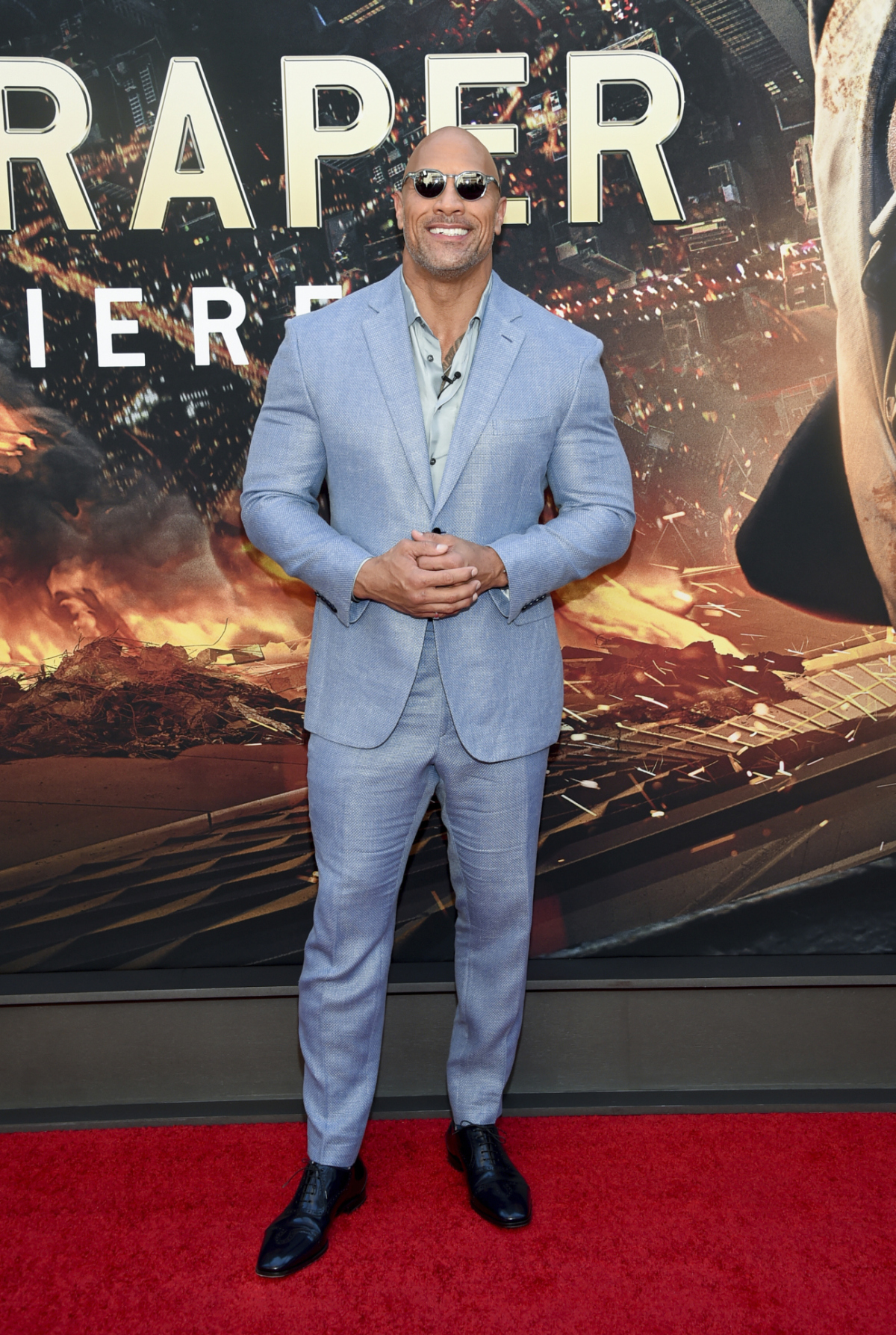 Herec Dwayne Johnson je hlavnou hviezdou akčného katastrofického filmu Mrakodrap. 