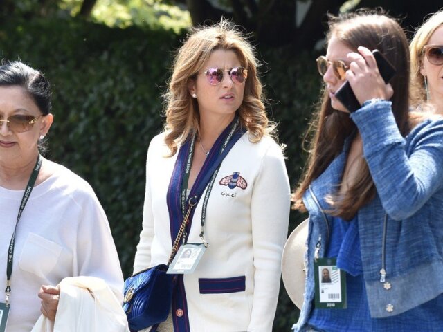 Mirka Federer zjavne miluje značku Gucci. 
