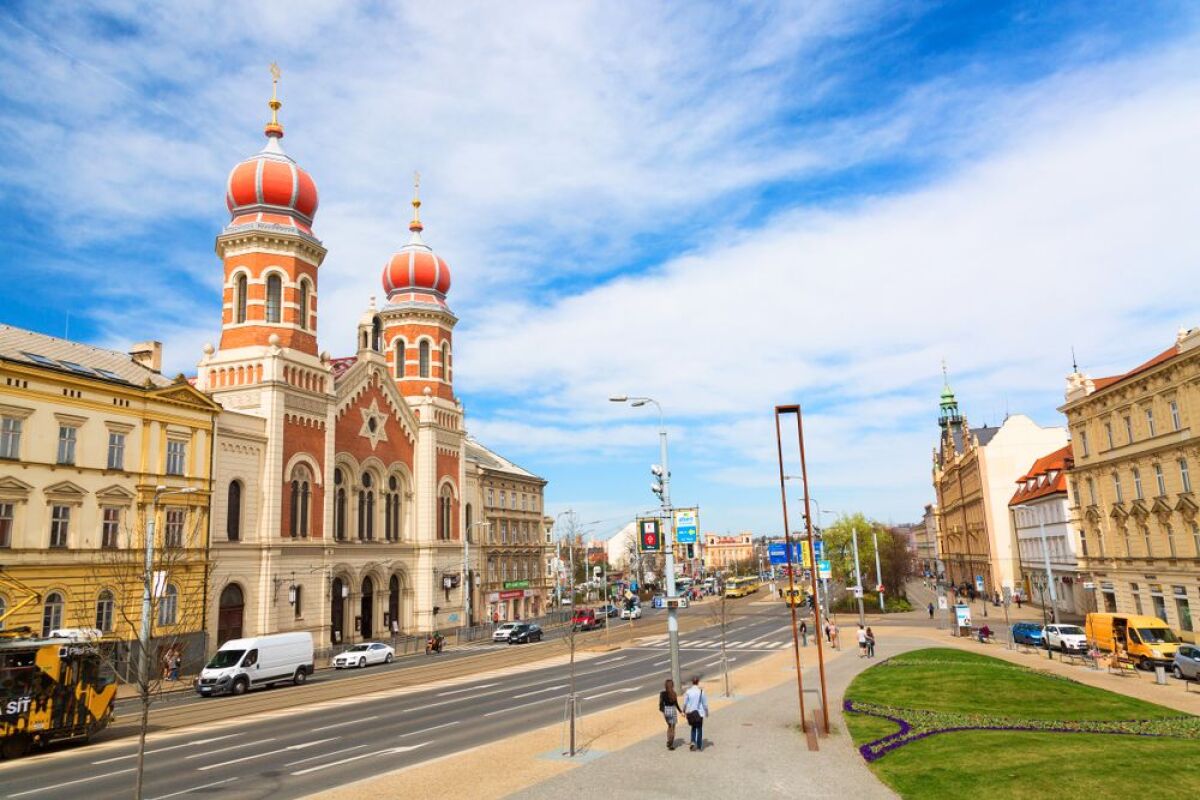 Plzeň, synagóga