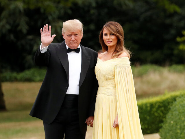 Donald Trump a jeho manželka Melania Trump