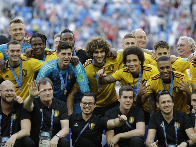 futbal Belgicko