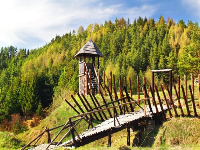 Havránok, Liptov, archeoskanzen