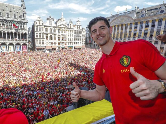 Belgicko Rusko Futbal MS2018 3. miesto Belgicko bronz oslavy