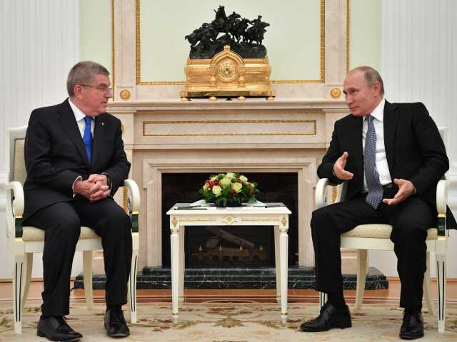 Vladimir Putin, Thomas Bach