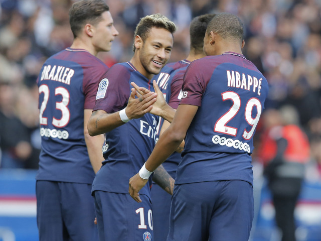 Neymar, Kylian Mbappé