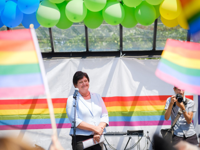 maria patakyová, dúhový pride