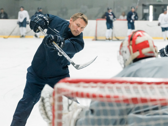 prvy spolocny trenig HK Slovan KHL