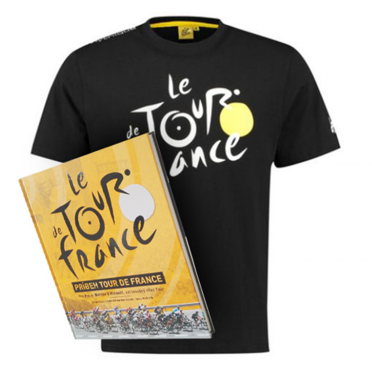 Tričko Tour de France  + kniha Príbeh Tour de France