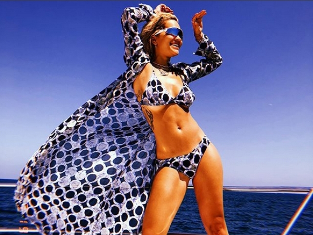 Speváčka Rita Ora na Instagrame. 