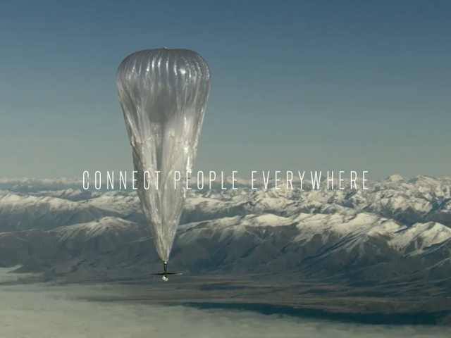 Loon, Google, Alphabet, balón, internet, konektivita