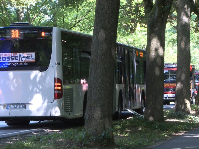 Nemecko Lübeck autobus nôž útok
