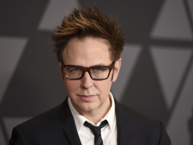 Režisér James Gunn na archívnom zábere.