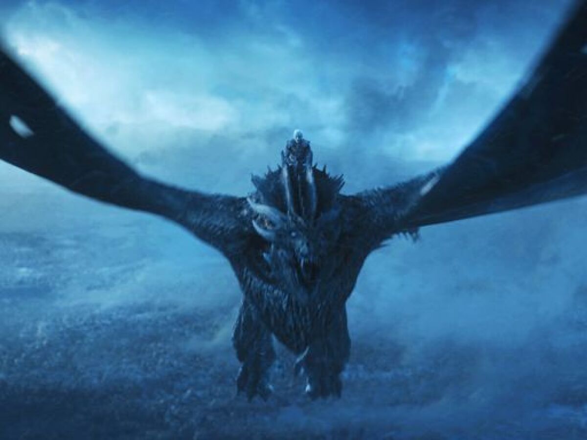 hra o tróny, game of thrones, viserion, nočný kráľ,