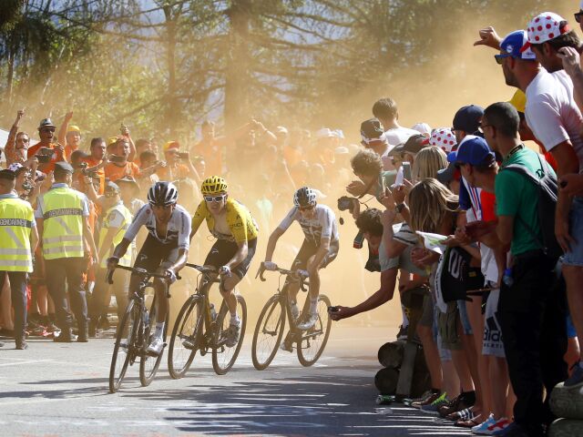 Egan Bernal, Geraint Thomas, Chris Froome