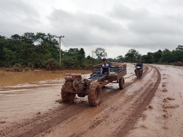 Laos hrádza
