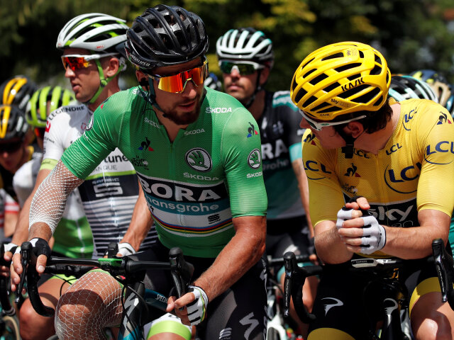 Geraint Thomas, Peter Sagan