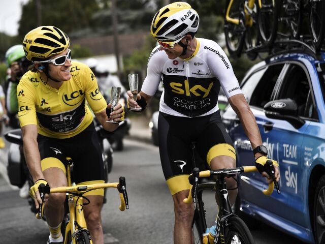 Geraint Thomas, Chris Froome