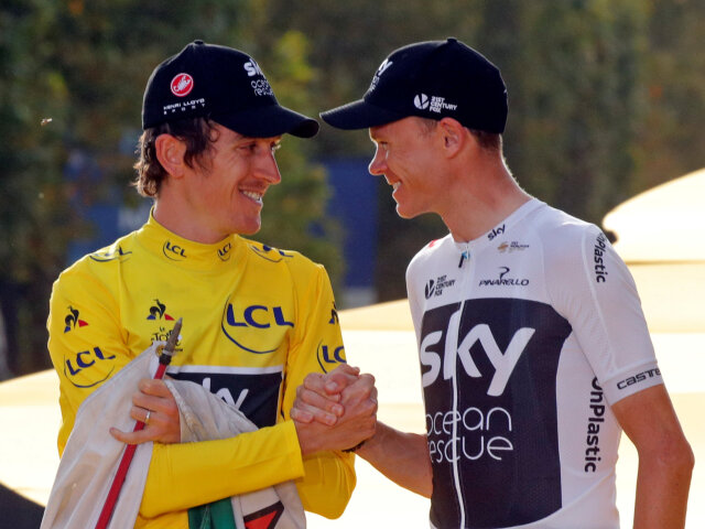 Geraint Thomas, Chris Froome
