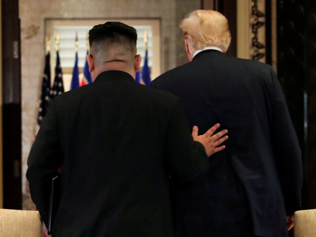 Kim Čong-un, Donald Trump,