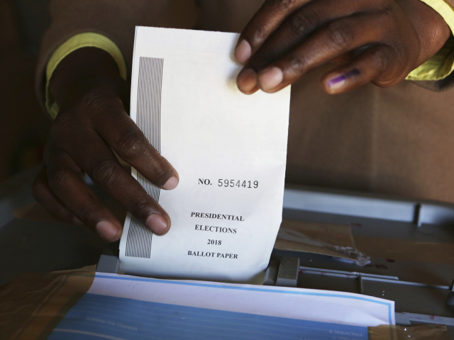 Zimbabwe voľby prezidentské