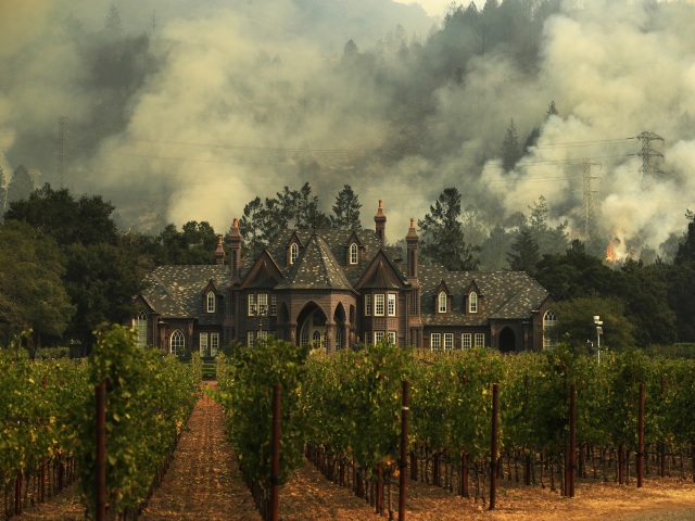 California Wildfires Urban Destruction