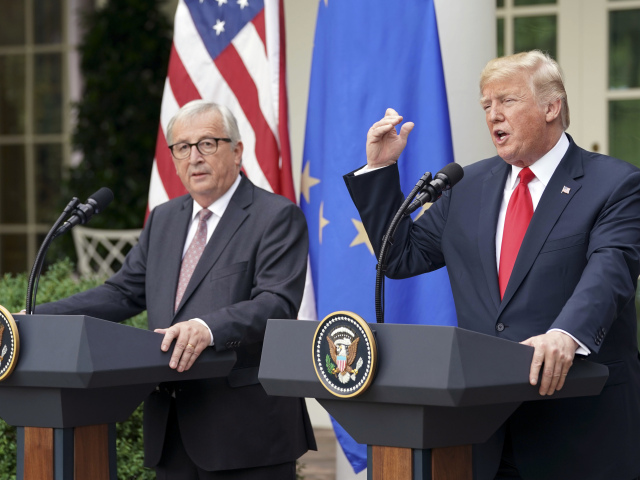 USA Washington EÚ Juncker návšteva
