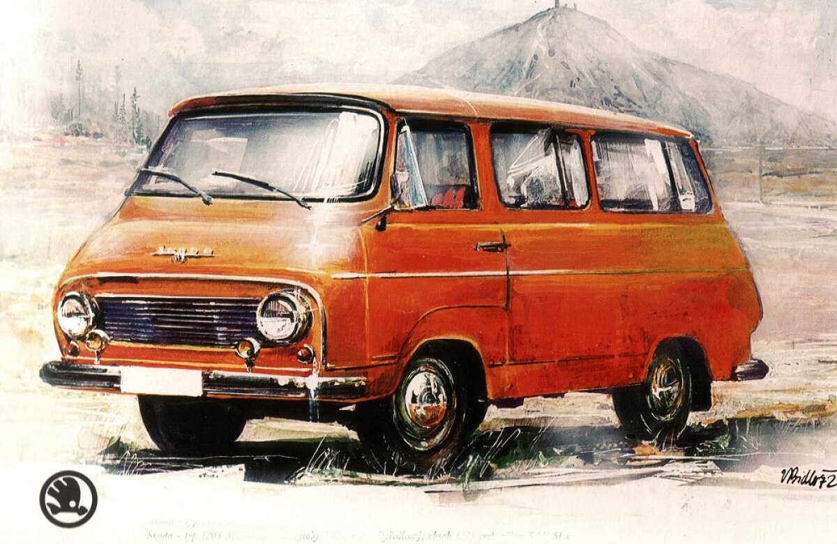 Škoda 1203 - 50 rokov