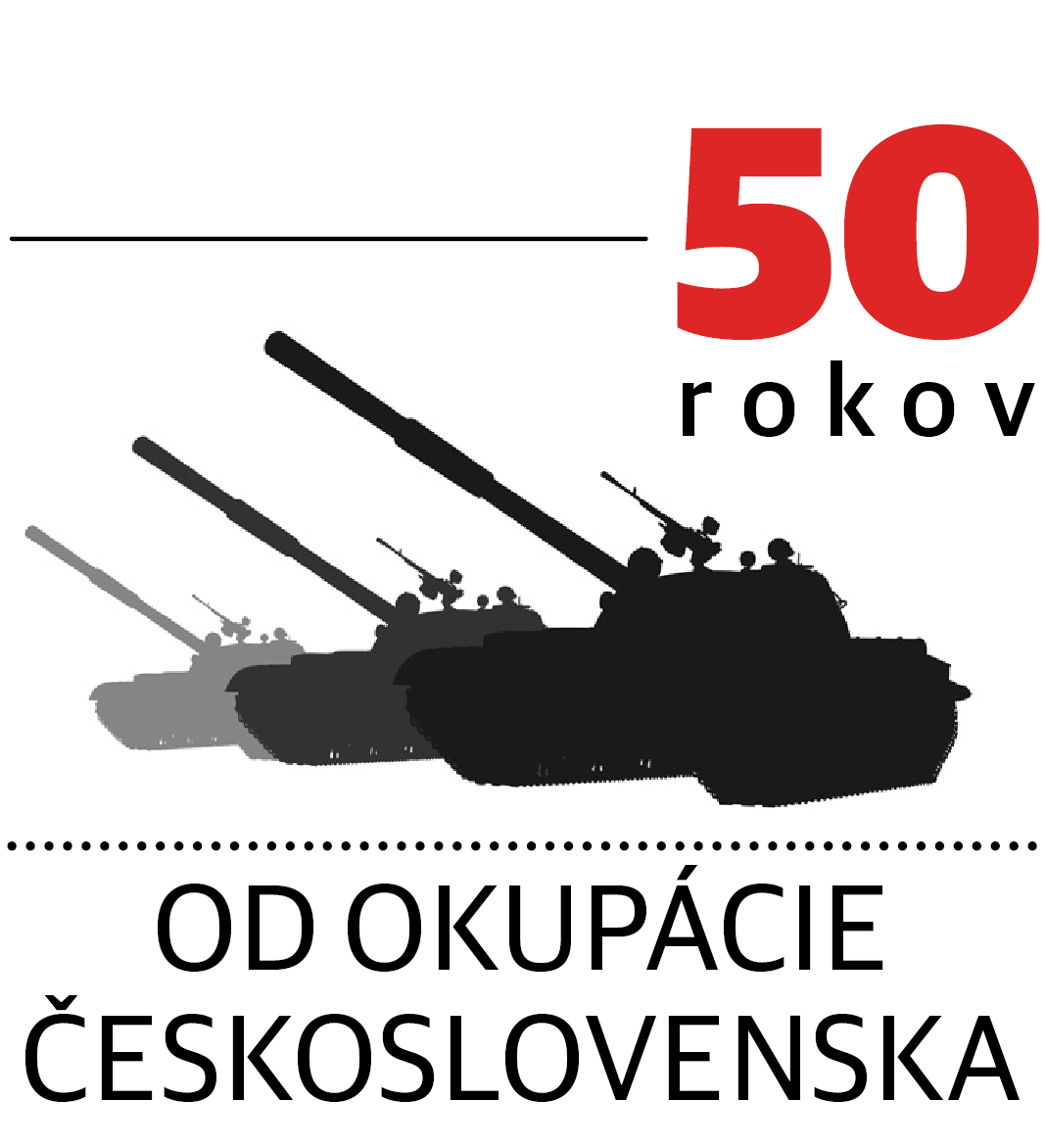 LOGO ŠTVOREC #50 rokov od okupácie Československa
