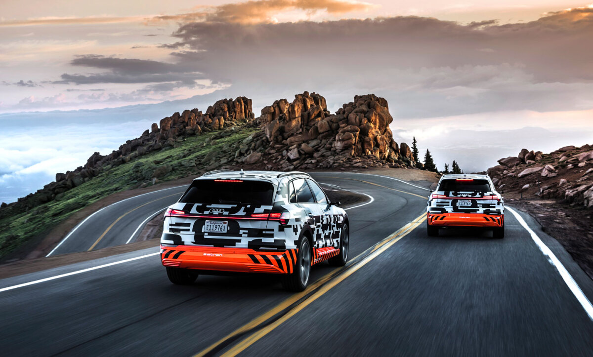 Audi e-tron - rekuperácia 2018