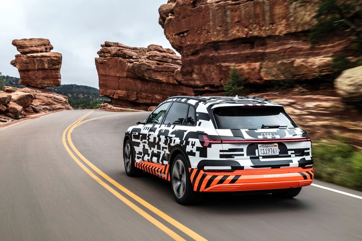 Audi e-tron - rekuperácia 2018