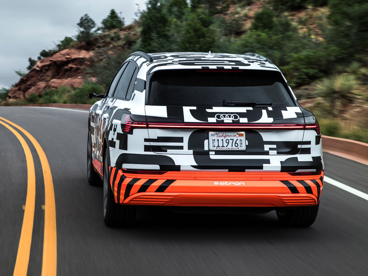 Audi e-tron - rekuperácia 2018