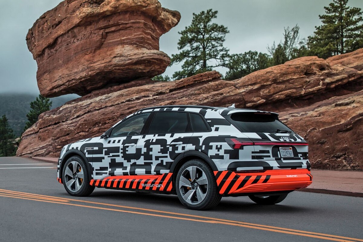 Audi e-tron - rekuperácia 2018
