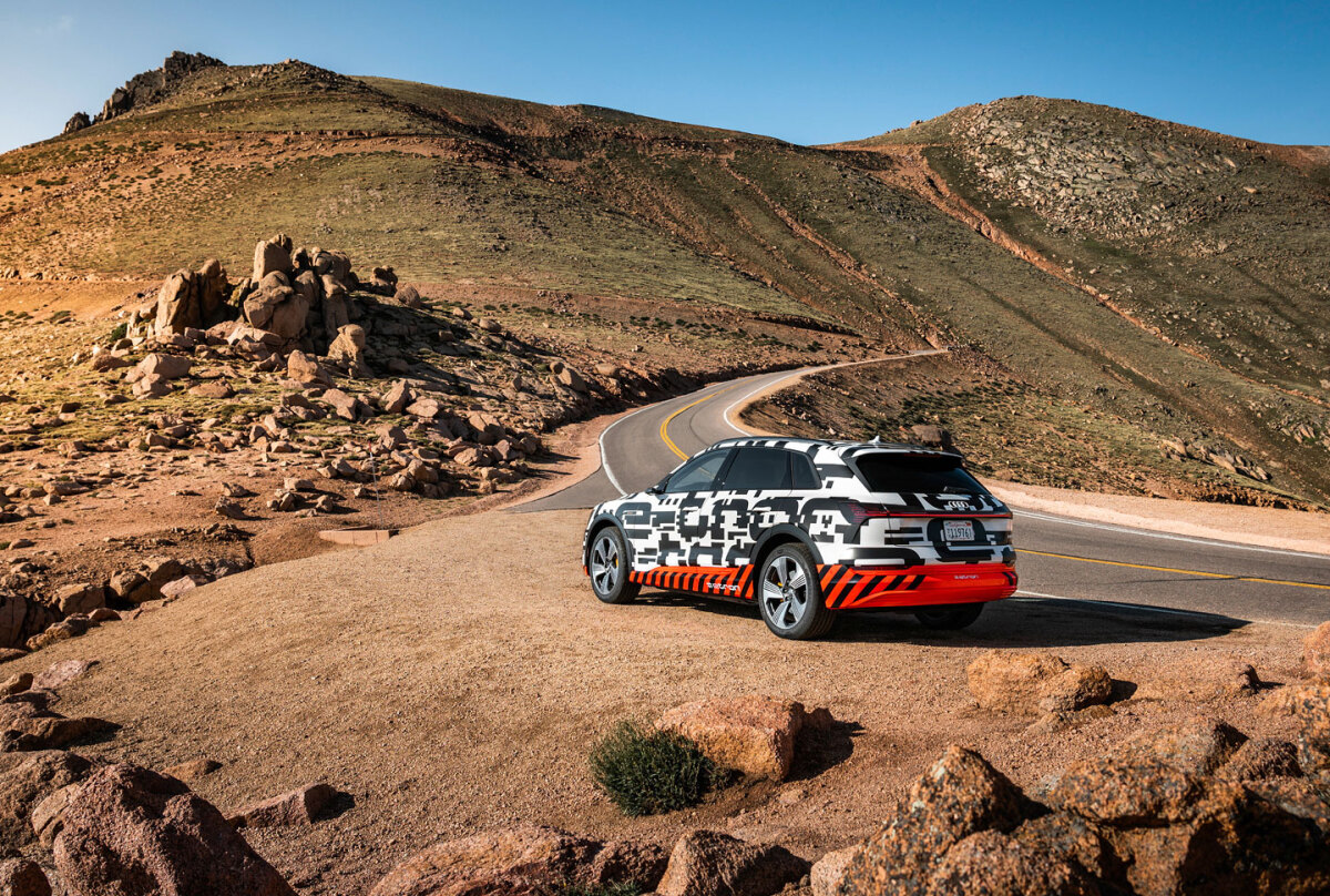 Audi e-tron - rekuperácia 2018