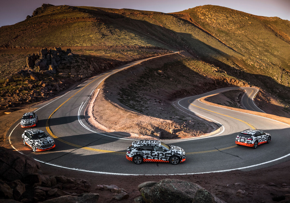 Audi e-tron - rekuperácia 2018