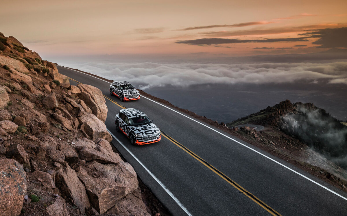 Audi e-tron - rekuperácia 2018
