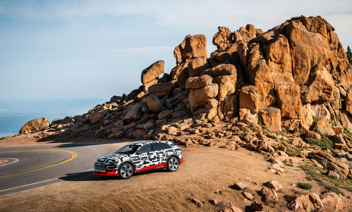 Audi e-tron - rekuperácia 2018