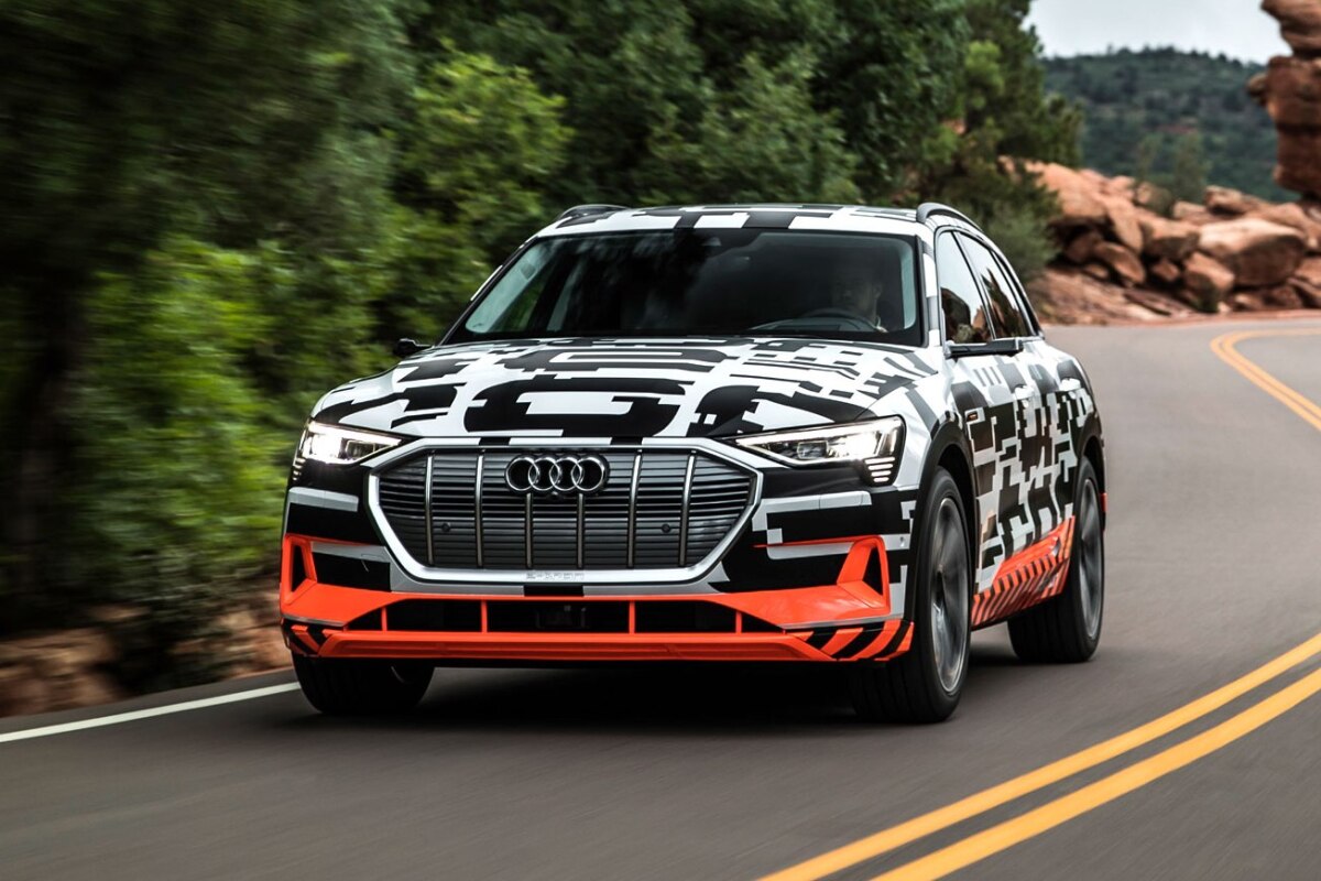 Audi e-tron - rekuperácia 2018