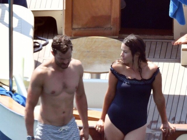 Jamie Dornan a jeho manželka Amelia Warner