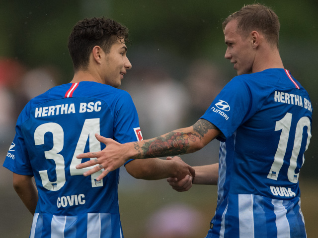 duda futbal Hertha Dukla Praha