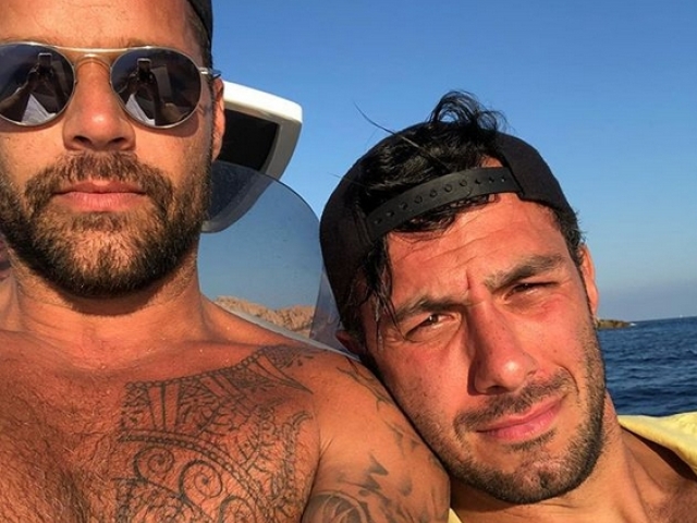 Manželia Ricky Martin a Jwan Yosef. 