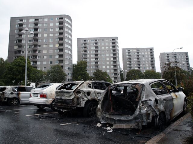 auto, Göteborg, švédsko, zhorený, vrak
