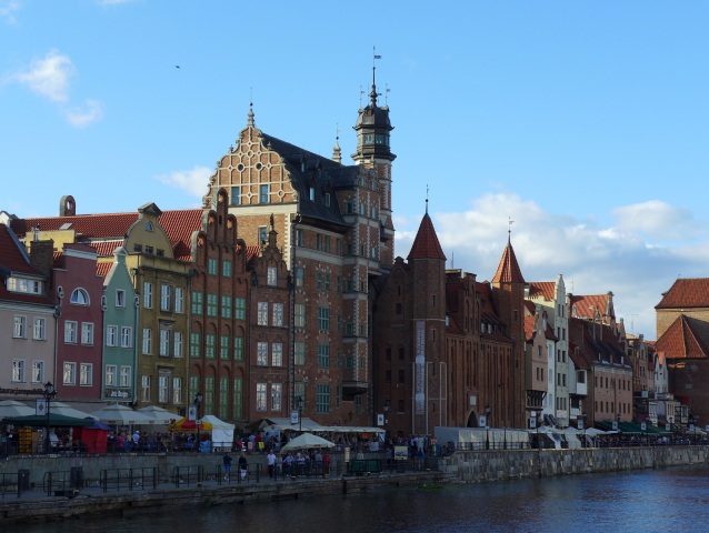 Moltava, nábrežie, Poľsko, Gdansk