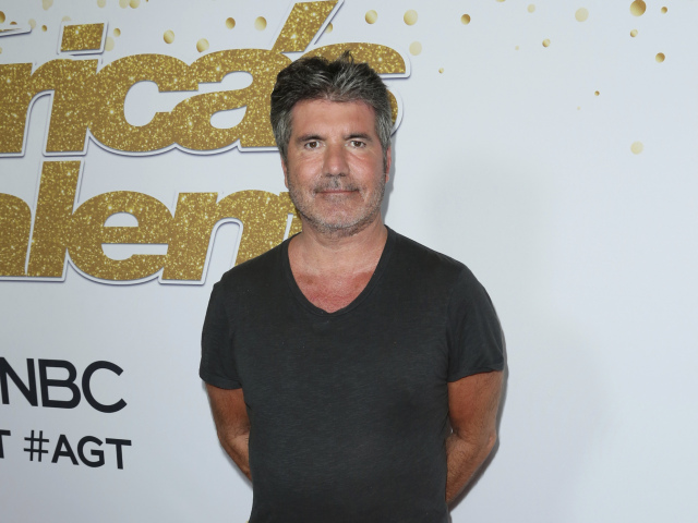Simon Cowell na finálovom večere America's Got Talent.