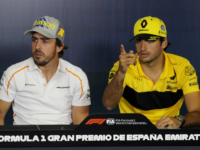 Fernando Alonso, Carlos Sainz