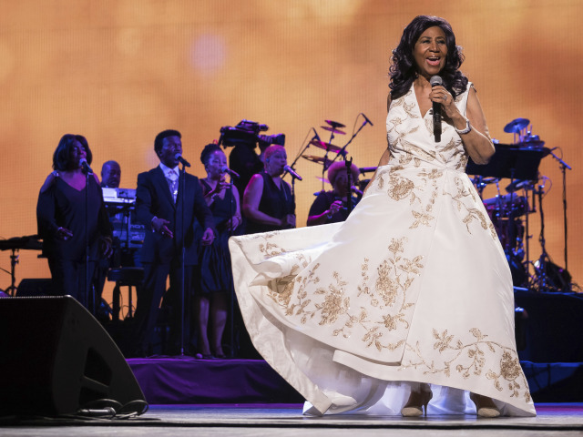 Speváčka Aretha Franklin