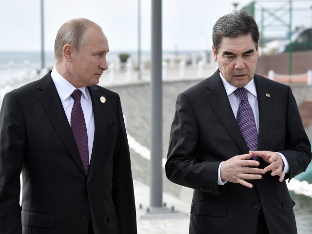 Vladimir Putin, Gurbanguly Berdimuhamedow,