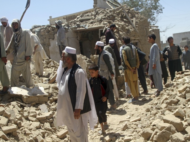 Afganistan Ghazní bombardovanie